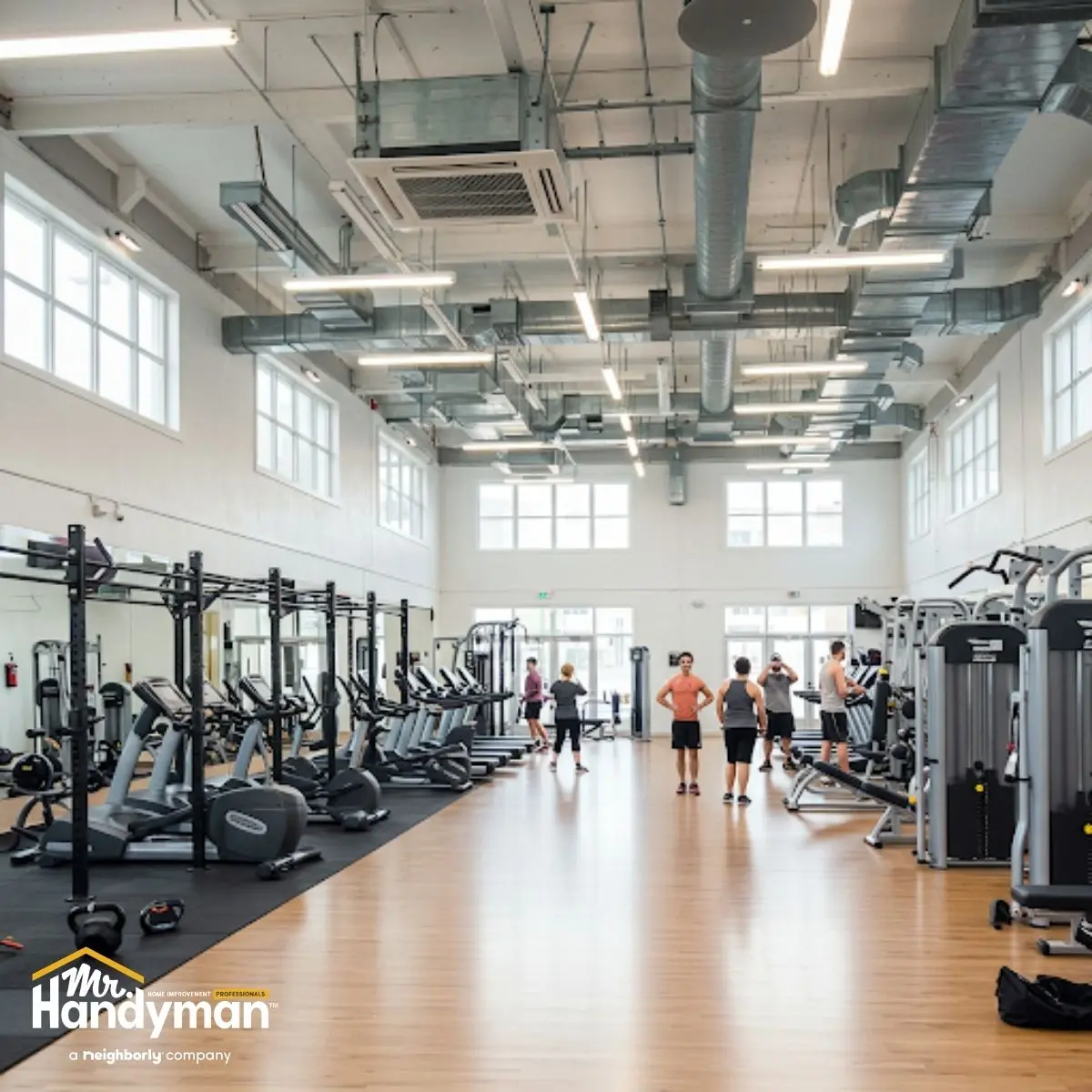 Gym HVAC Maintenance.