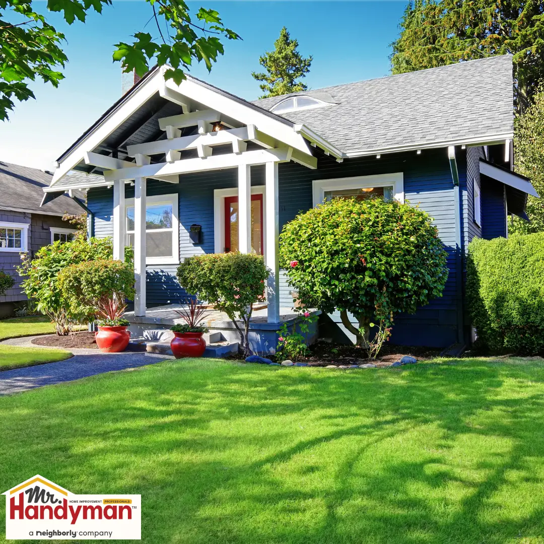 completing spring exterior repairs on a home