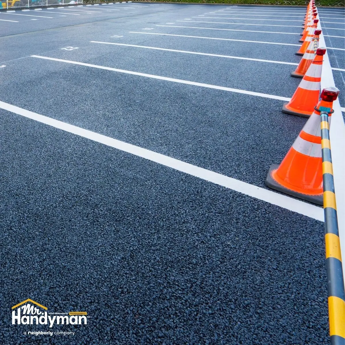 Exterior maintenance pressure washing