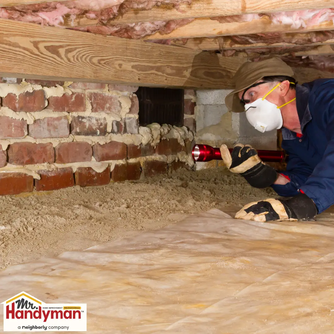 reviewing a home remodeling plan with a homeowner in West Nashville Tennessee