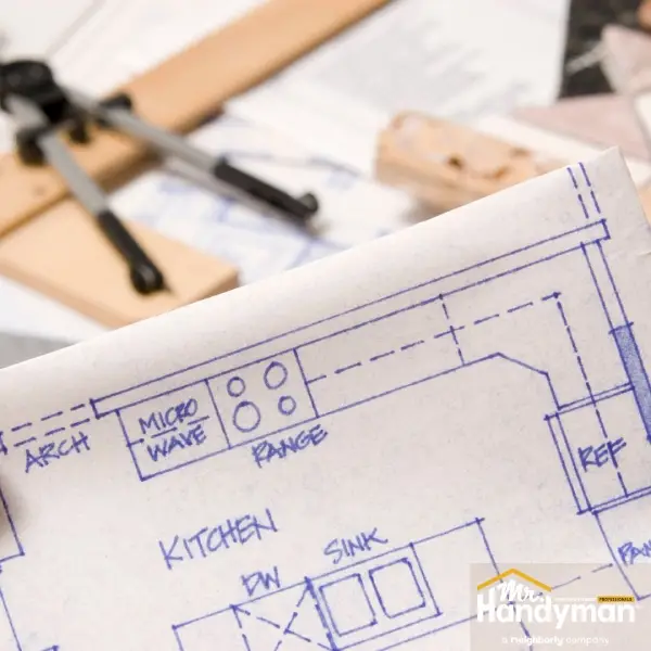 Home remodel planning blueprints