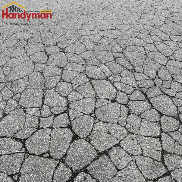 Cracked roads