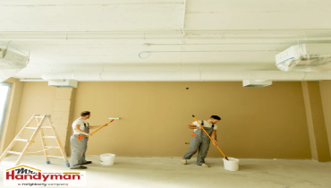 Painting a wall