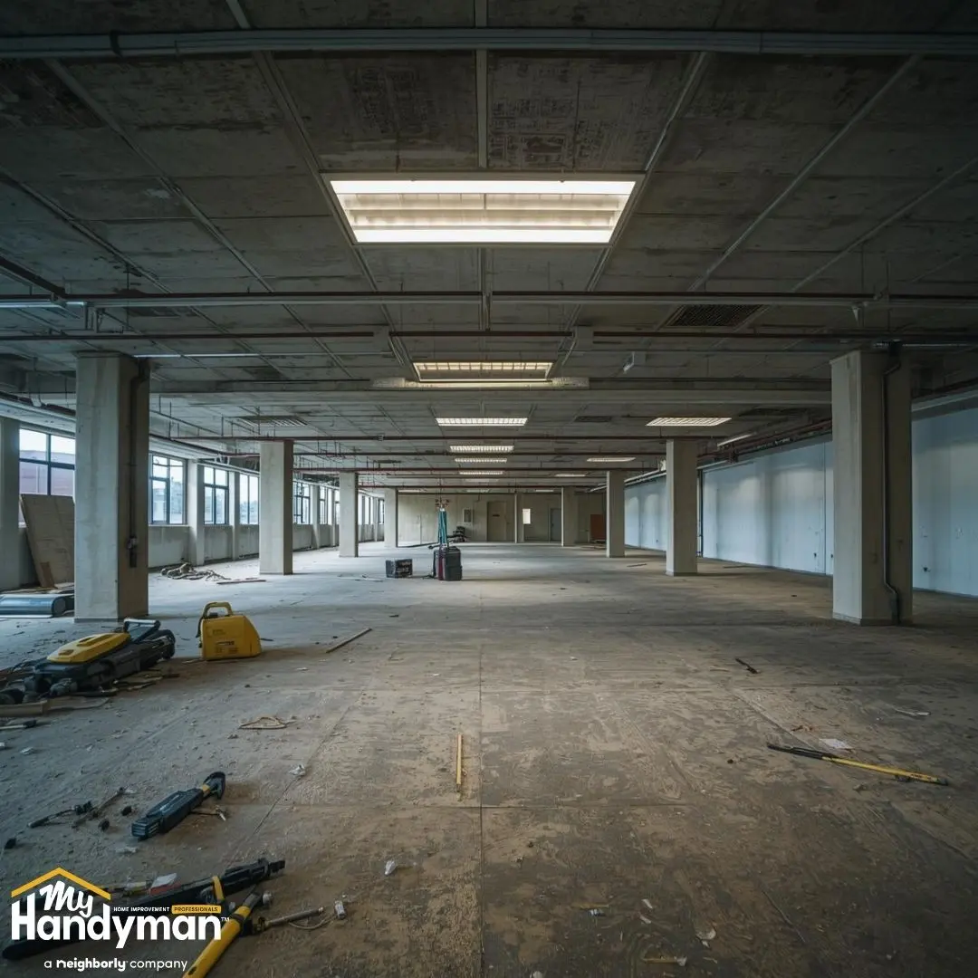 My handyman commercial office repair.