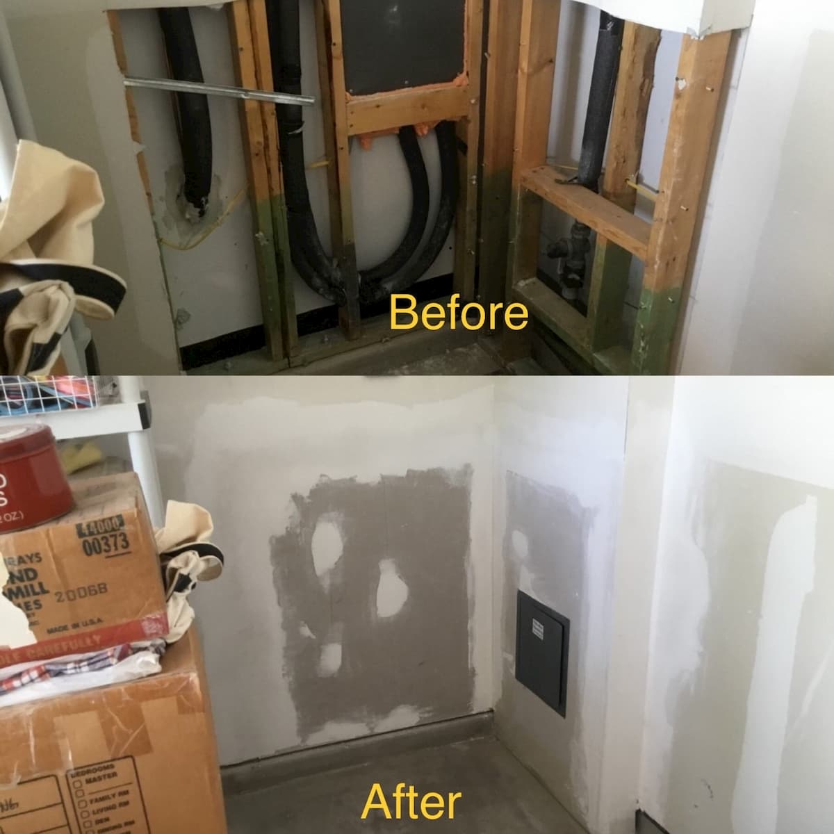 Mr. Handyman drywall repair