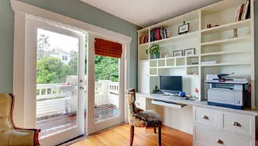 Converting an Extra Room into a Home Office.