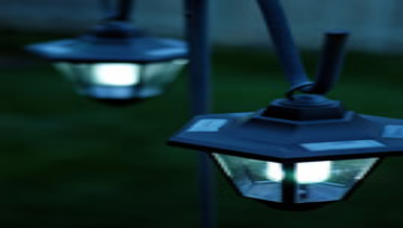 Outdoor lamps.