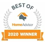 Best of Home Advisor 2020 winner badge.