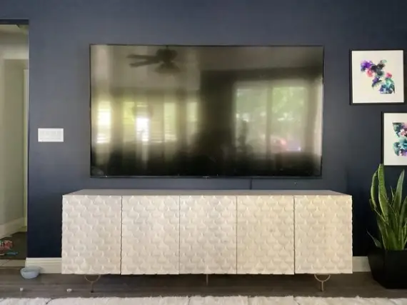  Recently mounted TV in lehi home by Mr. Handyman