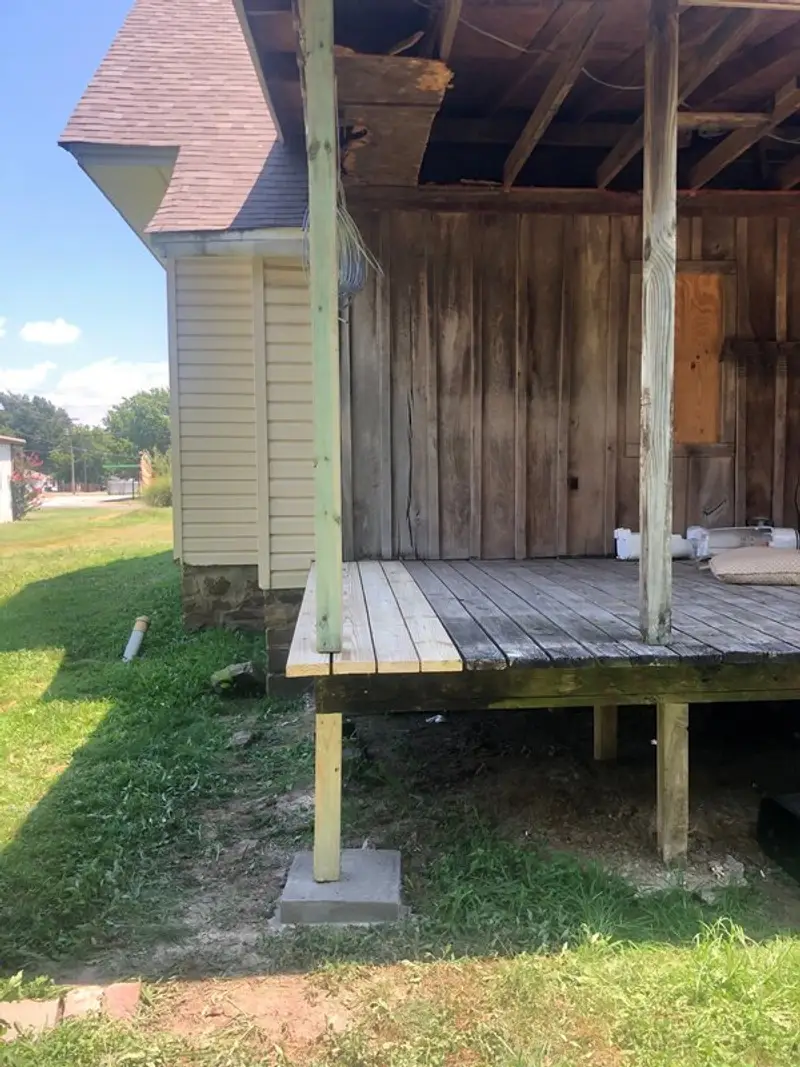 Deck repair project performed by Mr. Handyman in Sand Springs, OK