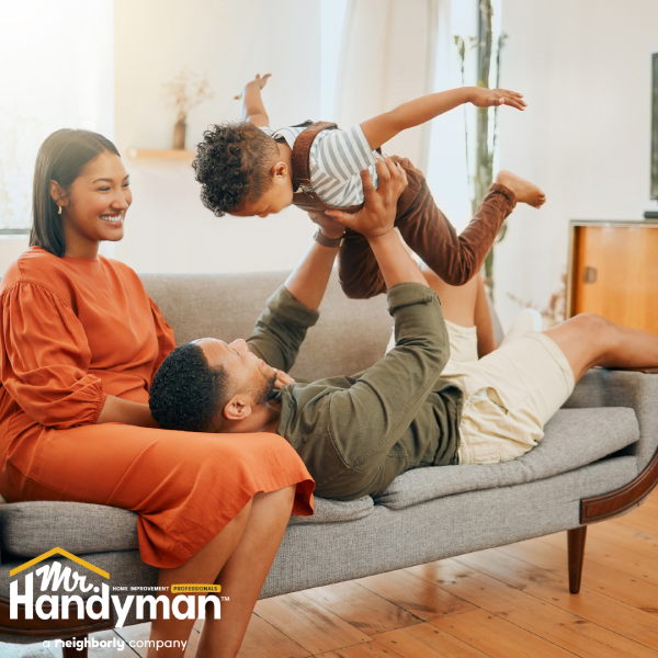 Family enjoying newly improved home citrus park keystone.