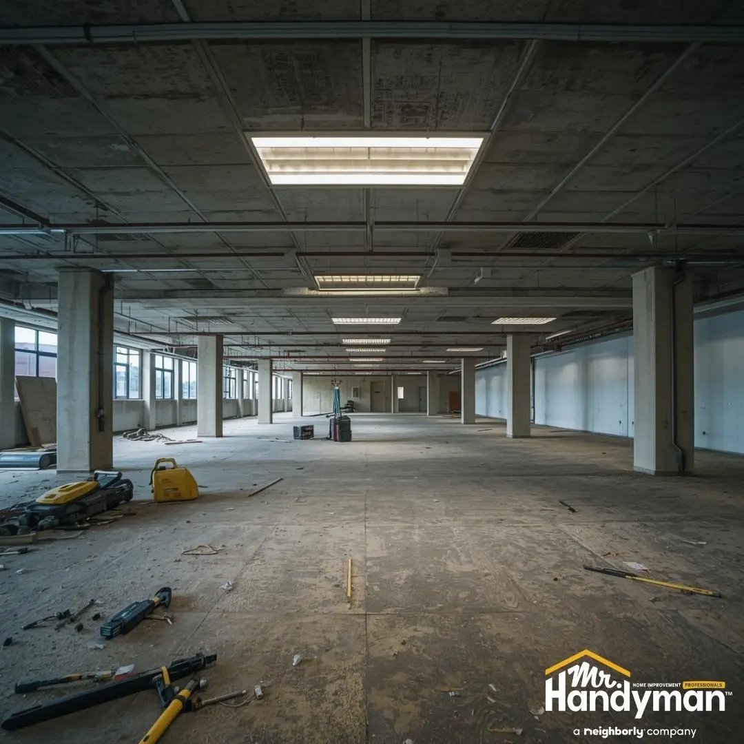 Mr handyman commercial office repair.