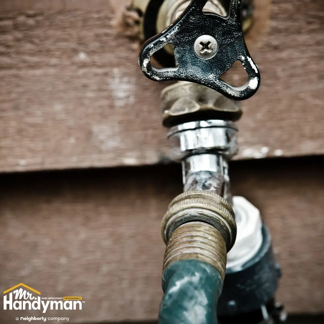 outdoor faucet winter leak