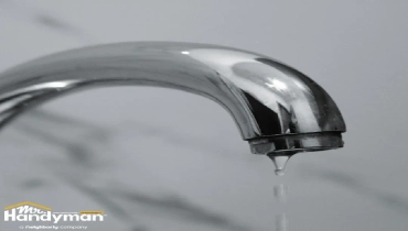 dripping faucet winter warning