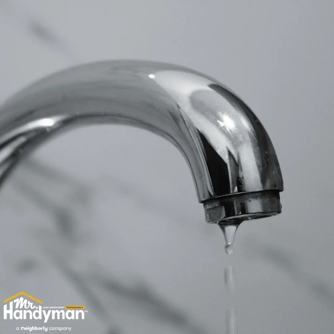 Mr.Handyman Faucet Dripping Warning.