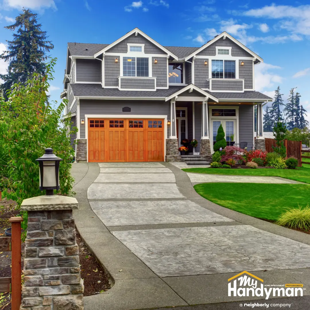 Exterior view of a home.