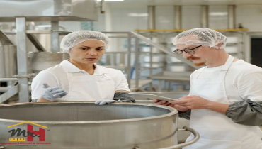 The well maintained commercial restaurant kitchen supported by quarterly maintenance program.