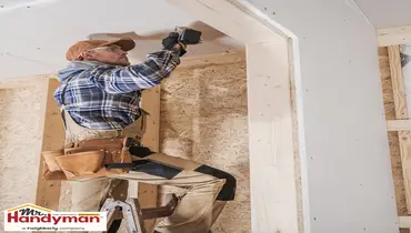 Handyman reviewing a home remodeling plan with a homeowner in Martinsburg West Virginia