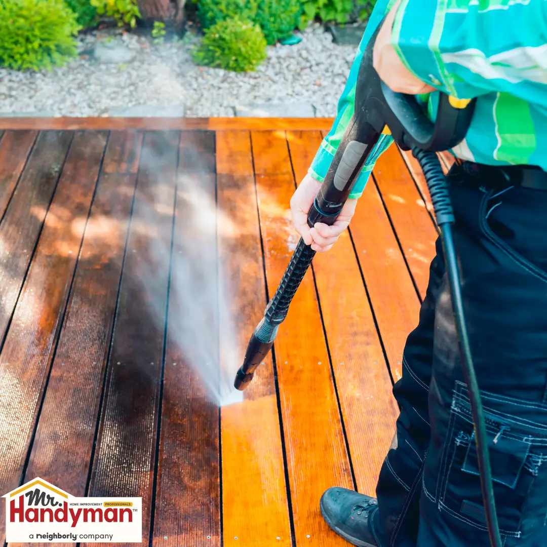 Handyman Deck and Patio Prep 1