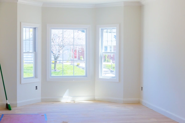 New window in residential home.