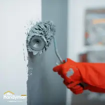 Mr. Handyman completing spring exterior home improvement project in South Montgomery County MD neighborhood.